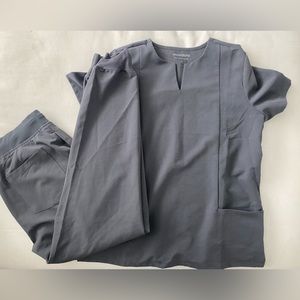 Mandala Grey scrubs